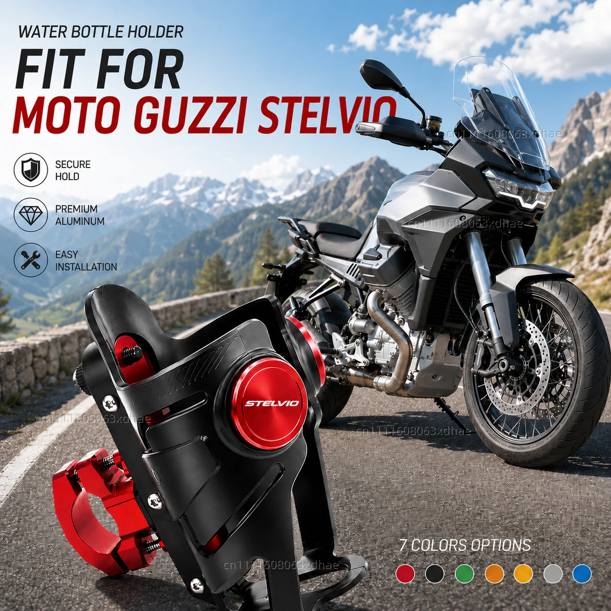 Motorcycle Water Bottle Holder For Moto Guzzi Stelvio 2008-2016 2024 Coffee Beverage Tea Cup Support Modification Accessories
Motorcycle Water Bottle Holder For Moto Guzzi Stelvio 2008-2016 2024 Coffee Beverage Tea Cup Support Modification Accessories