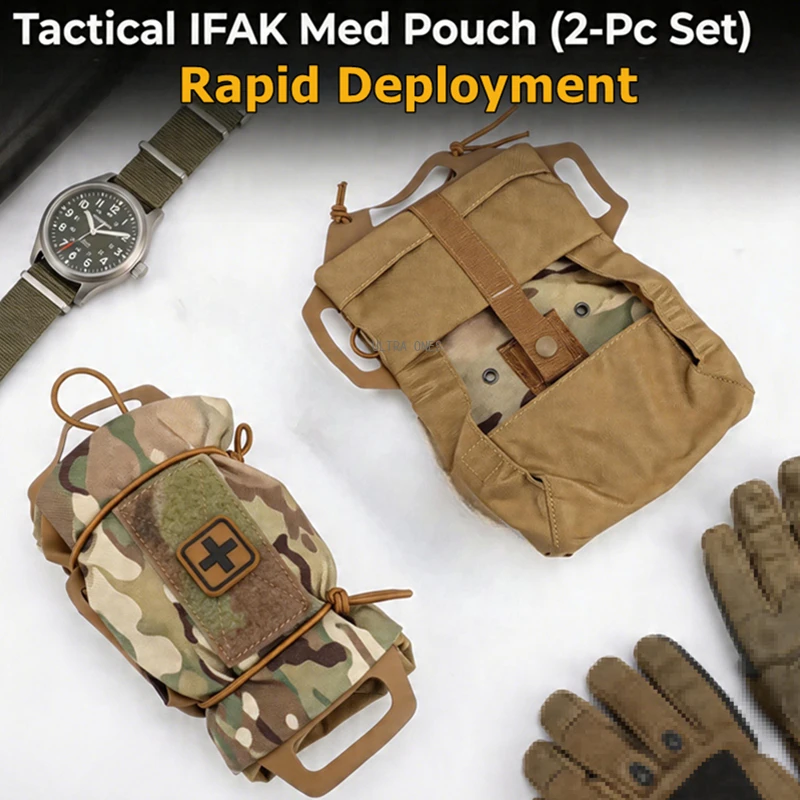 Tactical MOLLE Rapid Deployment First-aid Kit IFAK Medical Pouch Outdoor Hunting Survival Emergency Bag Camping Medical Kit
Tactical MOLLE Rapid Deployment First-aid Kit IFAK Medical Pouch Outdoor Hunting Survival Emergency Bag Camping Medical Kit