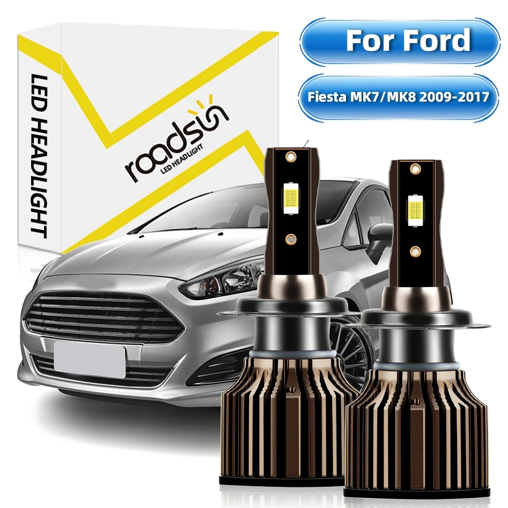 【Для Ford Fiesta MK7/MK8 2009-2017】Светодиодные лампы для автомобильных фар H7 Hi/Lo Beam 6000K Белый 28000LM 400% Супер яркий Plug And Play
【Для Ford Fiesta MK7/MK8 2009-2017】Светодиодные лампы для автомобильных фар H7 Hi/Lo Beam 6000K Белый 28000LM 400% Супер яркий Plug And Play