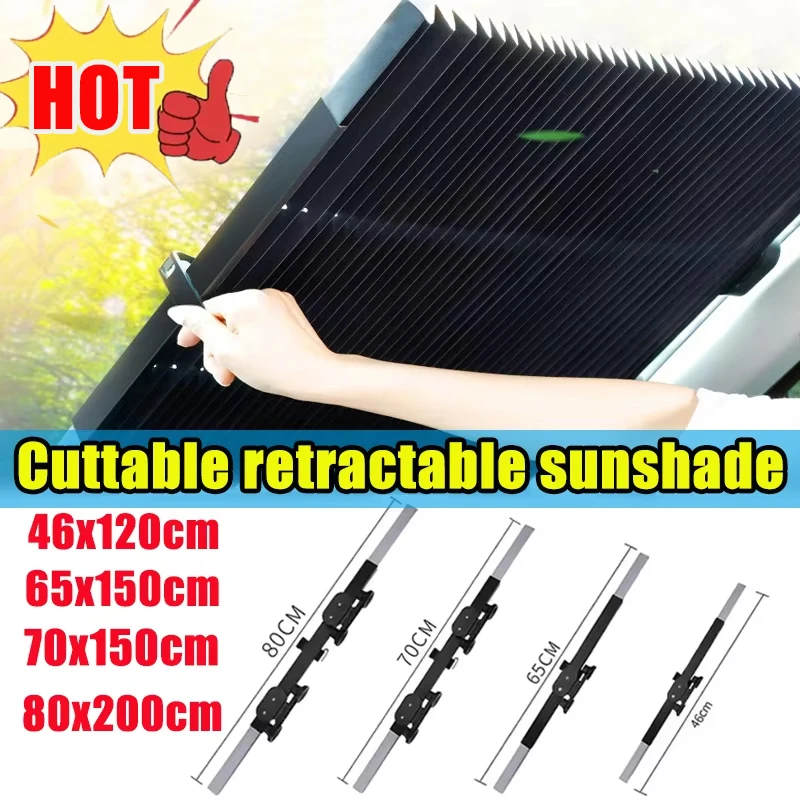 Car Sunscreen Heat Shield Sunshade Automatic Retractable Folding Front Windshield Sunshade Curtain Summer Sunscreen UV AutoParts
Car Sunscreen Heat Shield Sunshade Automatic Retractable Folding Front Windshield Sunshade Curtain Summer Sunscreen UV AutoParts