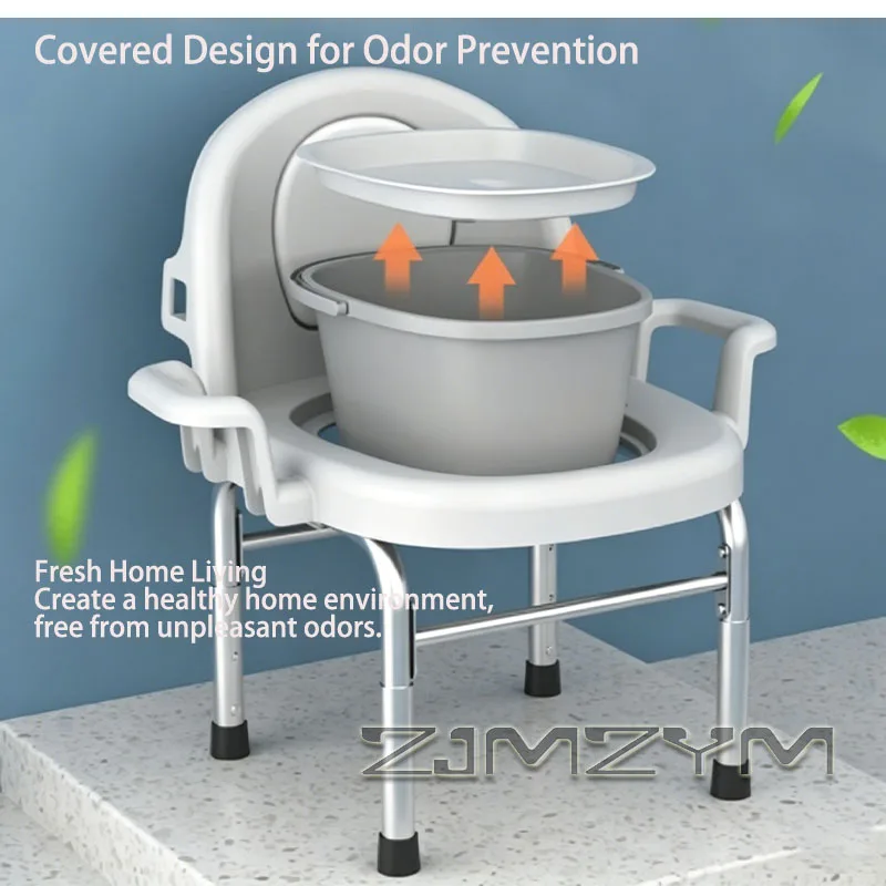 Bedside Toilet Portable Commode Seat Height Adjustable Odor Proof Mobile Toilet Chair for Elderly Pregnant Women
Bedside Toilet Portable Commode Seat Height Adjustable Odor Proof Mobile Toilet Chair for Elderly Pregnant Women