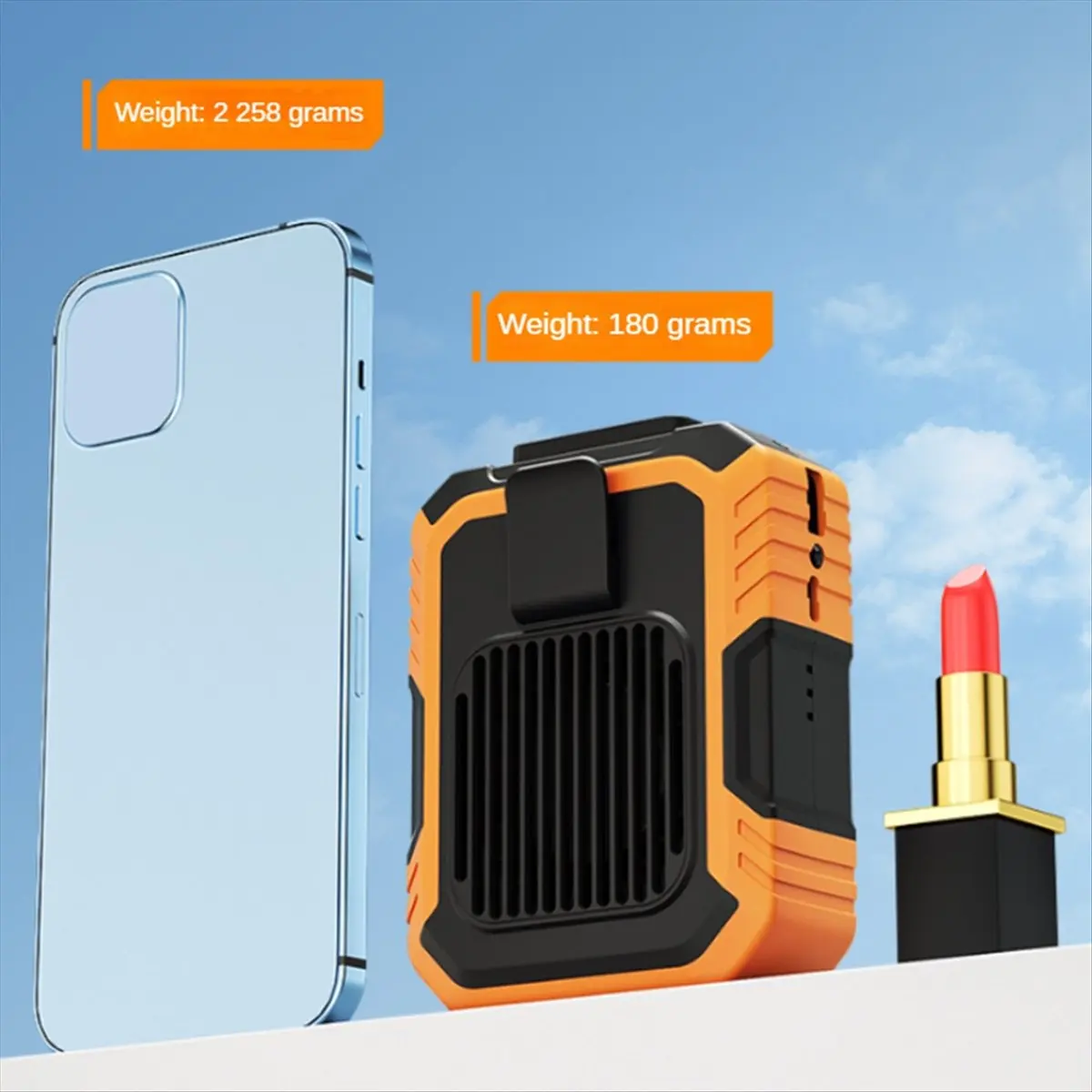 (A25M) Portable Waist Fan Rechargeable, Personal Waist Fan, Hands-Free Neck Fan for Camping, Outdoor, Construction Site,Orange
(A25M) Portable Waist Fan Rechargeable, Personal Waist Fan, Hands-Free Neck Fan for Camping, Outdoor, Construction Site,Orange