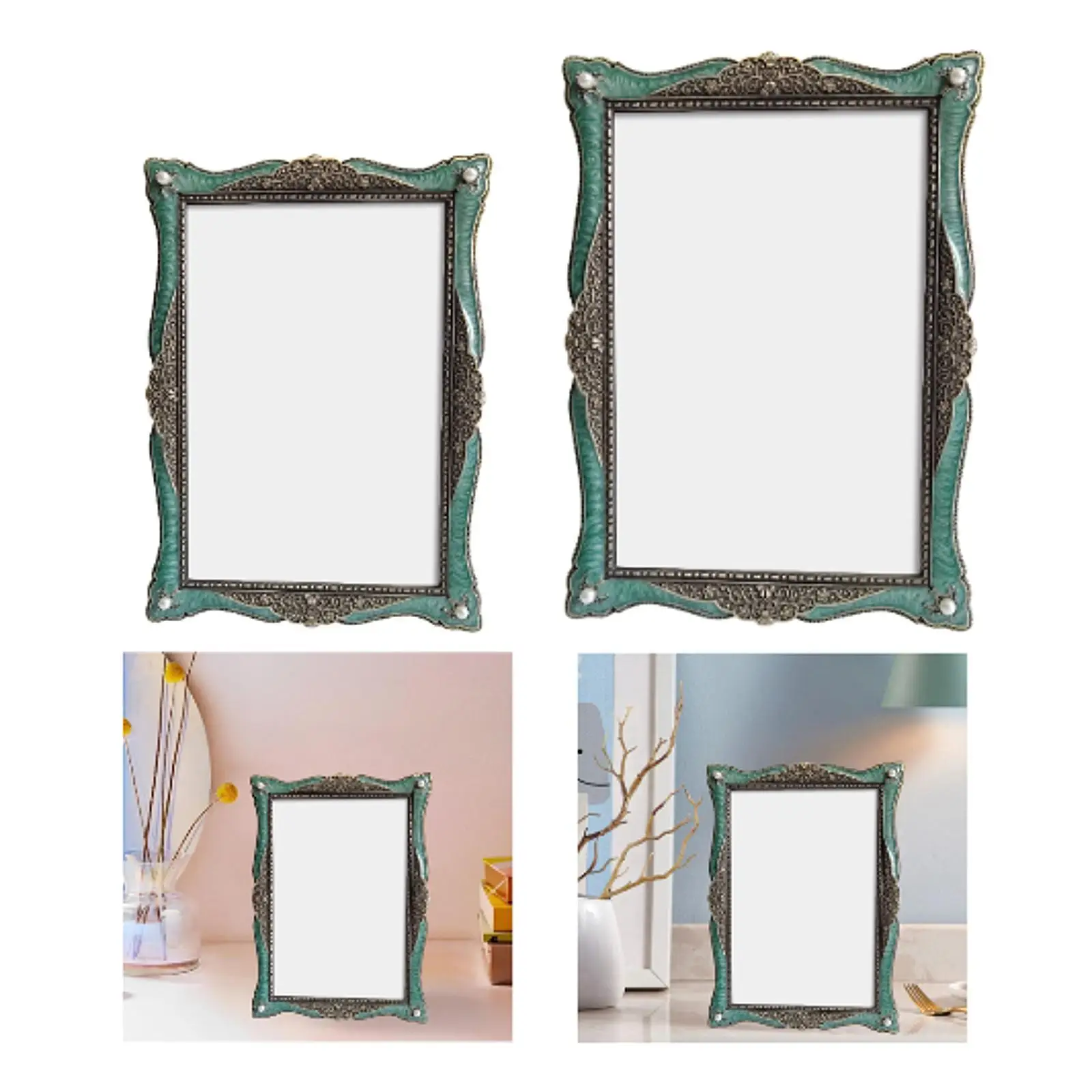 Photo Frame for Home Decor Artwork Vintage Picture Frame Tabletop Ornament Photo
Photo Frame for Home Decor Artwork Vintage Picture Frame Tabletop Ornament Photo