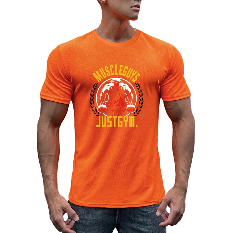 Mens Fitness Muscle Short Sleeves Shirts Gym Bodybuilding Sport Workout Clothing Summer Cool Mesh Breathable Quick Dry T-shirts
Mens Fitness Muscle Short Sleeves Shirts Gym Bodybuilding Sport Workout Clothing Summer Cool Mesh Breathable Quick Dry T-shirts