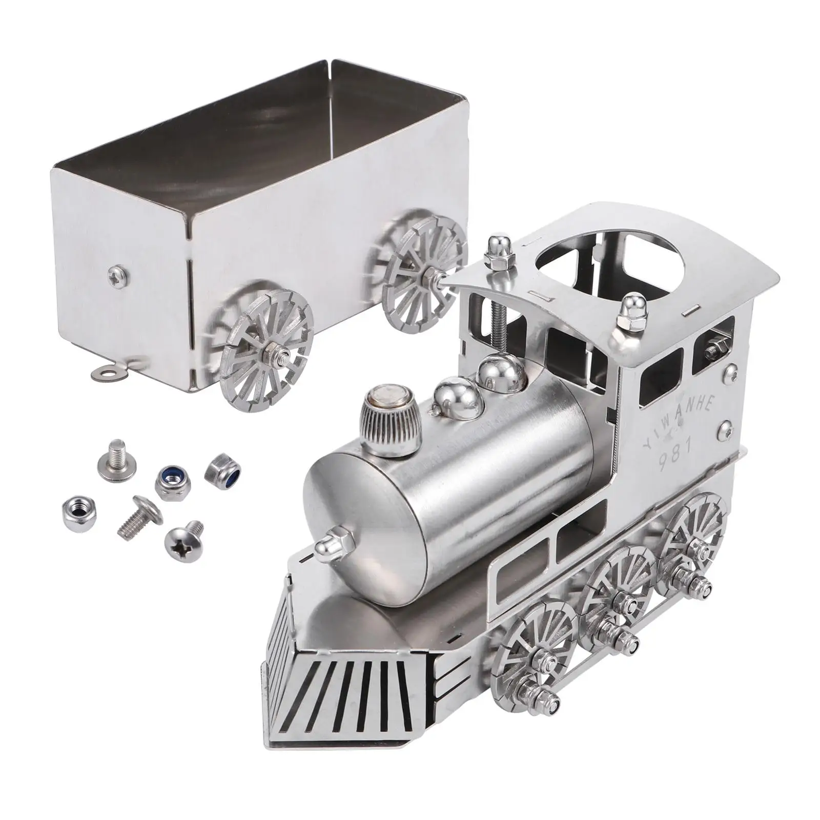 Stainless Steel Train Head Retro Steam Model s Decor Desktop Toy Car nament Safe Long Time Use Space Saving
Stainless Steel Train Head Retro Steam Model s Decor Desktop Toy Car nament Safe Long Time Use Space Saving