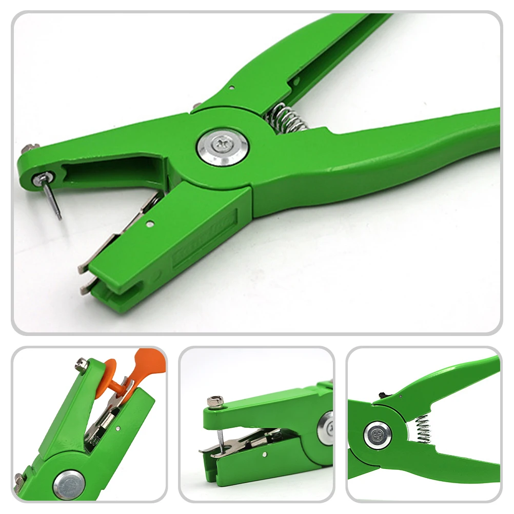 Veterinary Tag Pliers Tools Cordless Livestock Tagging Green Animal Safe Durable Wear Resistance Practical Long Lasting Time Use
Veterinary Tag Pliers Tools Cordless Livestock Tagging Green Animal Safe Durable Wear Resistance Practical Long Lasting Time Use