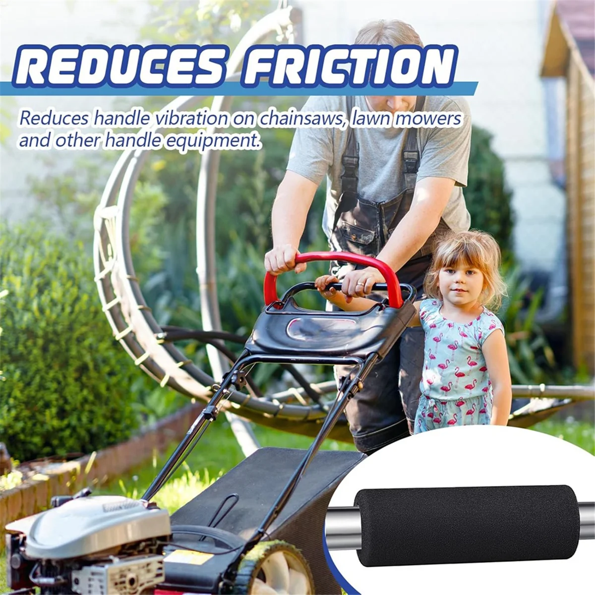 2525+ 4 Pcs Handle Grips NBR Rubber Foam Grip Wrap Soft Buffer Tube Cover Pad Handle Covers for Fitness Bicycle Handlebar
2525+ 4 Pcs Handle Grips NBR Rubber Foam Grip Wrap Soft Buffer Tube Cover Pad Handle Covers for Fitness Bicycle Handlebar