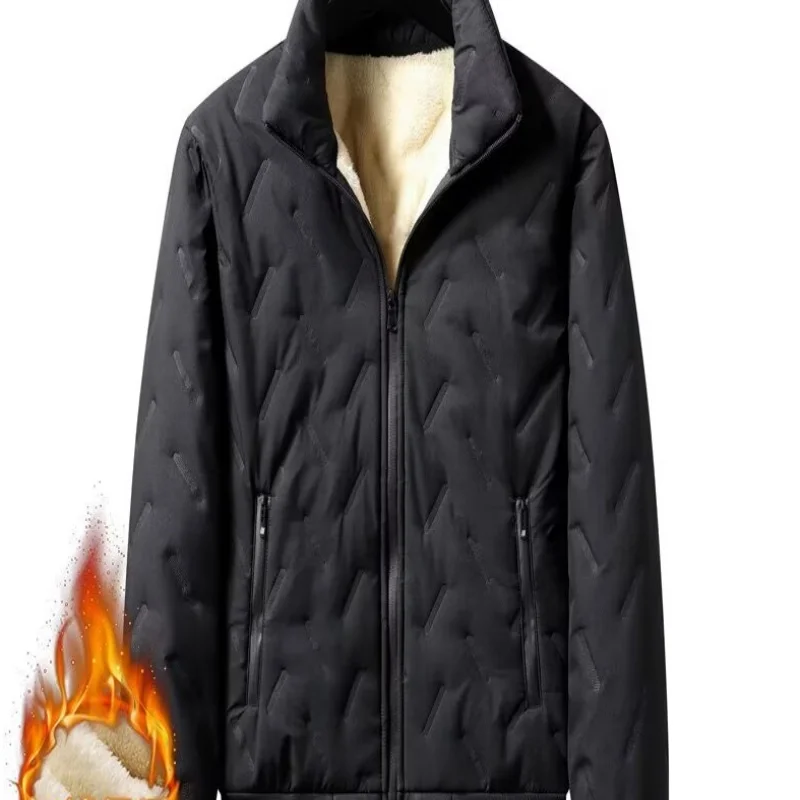 Men's Loose Woolen Winter Coat with Thick Lining, Windproof, Waterproof, and Casual Jacket
Men's Loose Woolen Winter Coat with Thick Lining, Windproof, Waterproof, and Casual Jacket