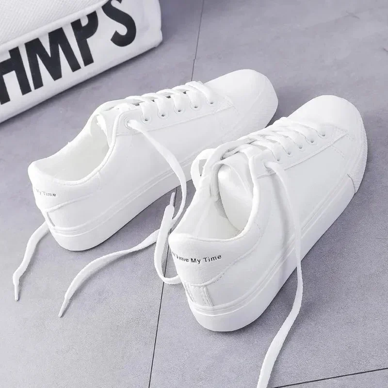 Women's Vulcanize Shoes White Shoe Women Running Spring Autumn Fashion Breathable Lace-Up Casual Sneakers Zapatos De Mujer
Women's Vulcanize Shoes White Shoe Women Running Spring Autumn Fashion Breathable Lace-Up Casual Sneakers Zapatos De Mujer