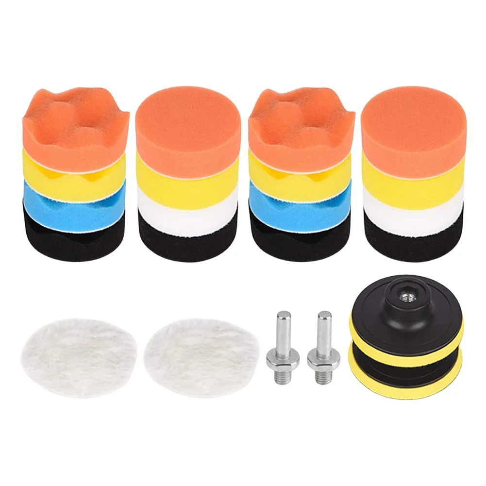 3/4/5/6 Inch Car Polishing Sponge Pad Multi-Purpose Foam Buffer Pad Kit Car Polisher Buffing Waxing Sponges Auto Detailing Tool
3/4/5/6 Inch Car Polishing Sponge Pad Multi-Purpose Foam Buffer Pad Kit Car Polisher Buffing Waxing Sponges Auto Detailing Tool
