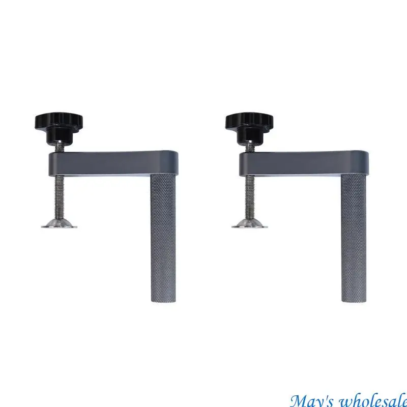 2x 19/20mm Dog Desktop Quick Clamps Adjustable Clamp Aluminum Desktop Quick Clamps for Wood Carving Chiseling 448A
2x 19/20mm Dog Desktop Quick Clamps Adjustable Clamp Aluminum Desktop Quick Clamps for Wood Carving Chiseling 448A