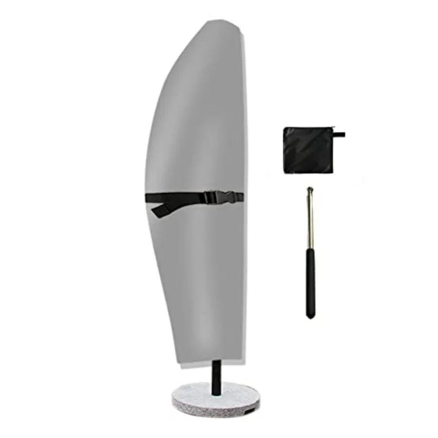 Patio Cantilever Umbrella Cover, Outdoor Waterproof Parasol Cover Offset Banana Style, 7Feet to 11.5ft Cantilever with Push Rod
Patio Cantilever Umbrella Cover, Outdoor Waterproof Parasol Cover Offset Banana Style, 7Feet to 11.5ft Cantilever with Push Rod