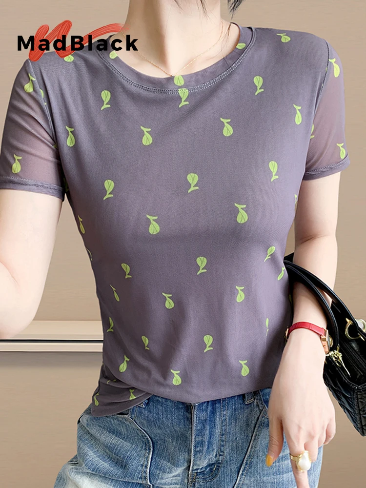 MadBlack-Women's European T-Shirt, Sexy O Neck Printed, Workwear Short Sleeve Slim Mesh S-3XL Knit Tee, 2025 Summer New T55010CC
MadBlack-Women's European T-Shirt, Sexy O Neck Printed, Workwear Short Sleeve Slim Mesh S-3XL Knit Tee, 2025 Summer New T55010CC