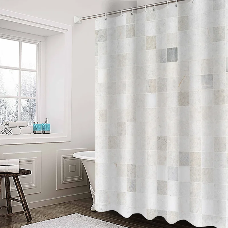 Gray White Checkered Shower Curtain Minimalist Durable Privacy with Hooks Partition Gym Room
Gray White Checkered Shower Curtain Minimalist Durable Privacy with Hooks Partition Gym Room