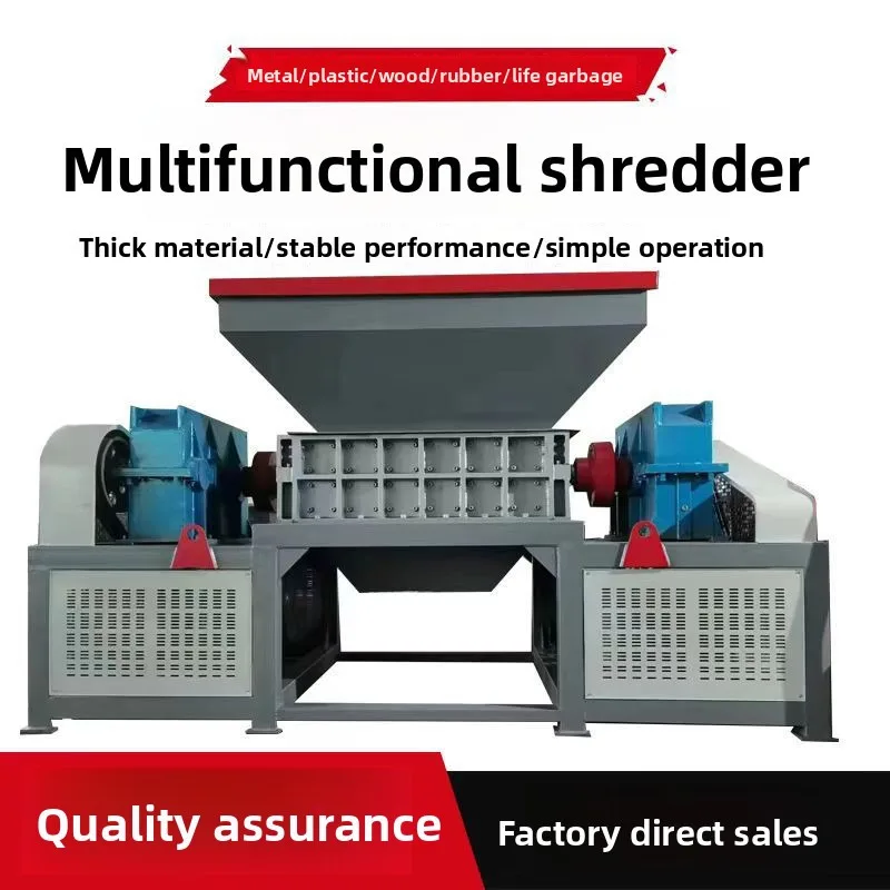 Multifunctional Scrap Iron And Steel Dual Shaft Shredder Rubber Tire Plastic Household Waste Crusher Industrial
Multifunctional Scrap Iron And Steel Dual Shaft Shredder Rubber Tire Plastic Household Waste Crusher Industrial