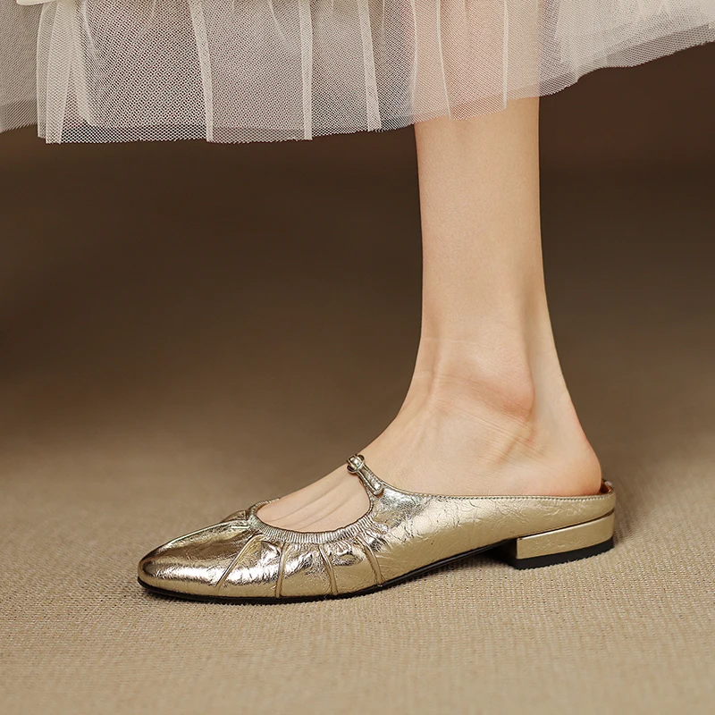 2025 Women's French Leather Belt Buckle Sandals Mary Jane Flat Slides Summer Casual Boho Chic Slippers Outdoor Comfortable Shoes
2025 Women's French Leather Belt Buckle Sandals Mary Jane Flat Slides Summer Casual Boho Chic Slippers Outdoor Comfortable Shoes