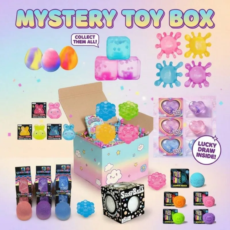 Lucky Squishy Mystery Box – Random 1pc, Encounter Different Surprise, Soft Squishy Gift
Lucky Squishy Mystery Box – Random 1pc, Encounter Different Surprise, Soft Squishy Gift