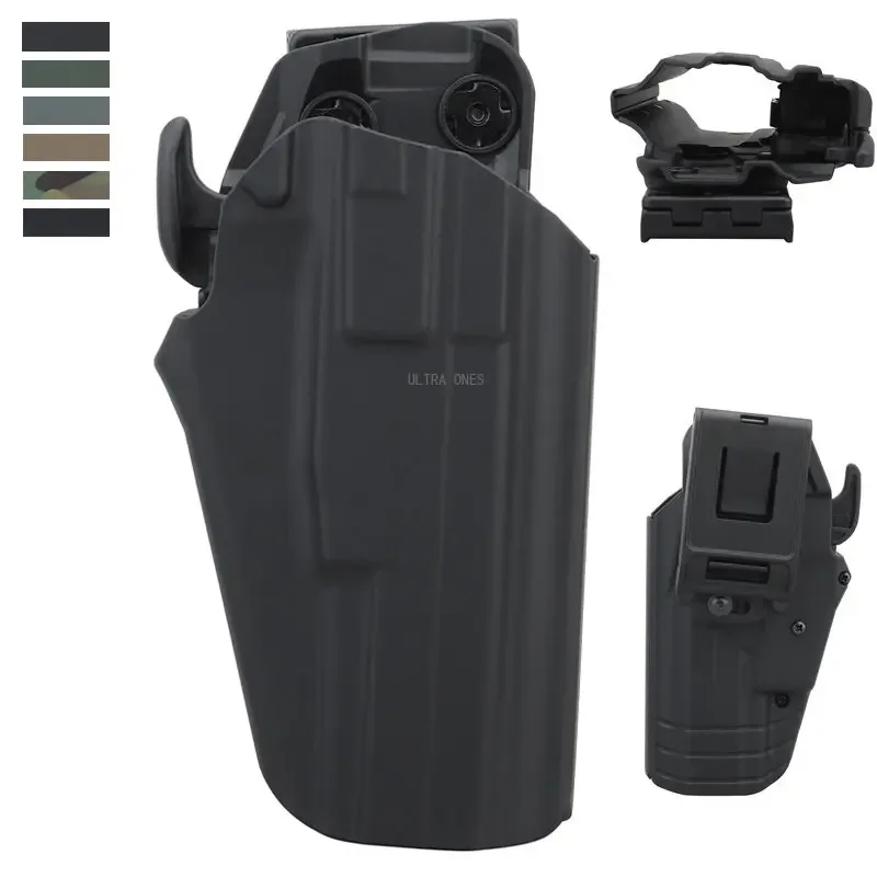 Tactical Gun Holster Right Hand Paintball Hunting Airsoft Adjustable Pistol Case for GLOCK17L 34 35 40 41 CZ75 S&W1911'S
Tactical Gun Holster Right Hand Paintball Hunting Airsoft Adjustable Pistol Case for GLOCK17L 34 35 40 41 CZ75 S&W1911'S