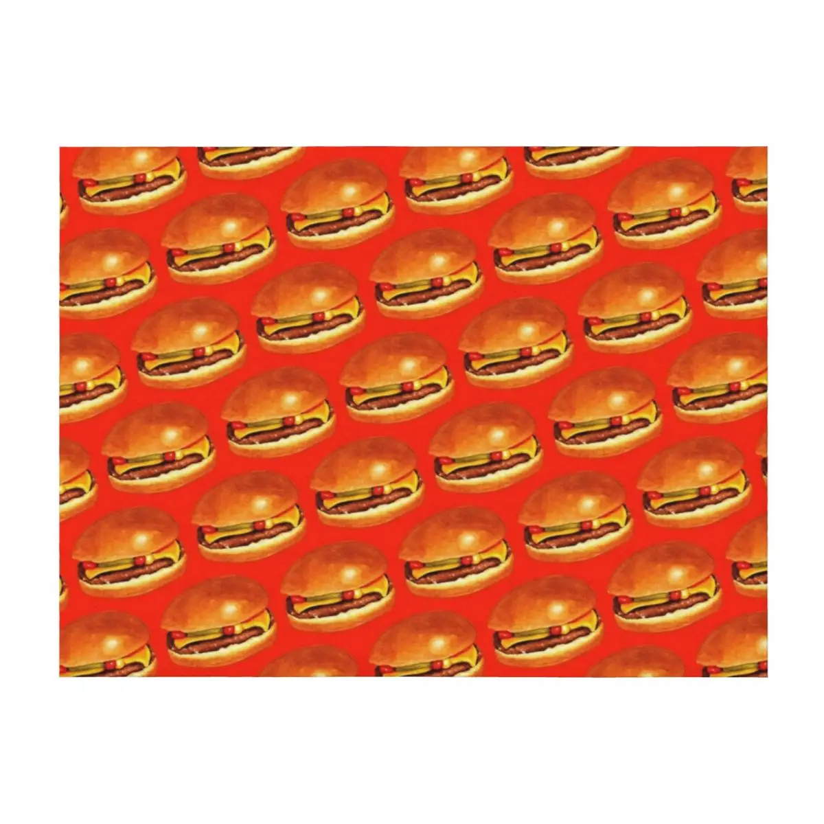 Cheeseburger 5 Pattern - Red Throw Blanket wednesday Hairys Baby Personalized Gift Blankets
Cheeseburger 5 Pattern - Red Throw Blanket wednesday Hairys Baby Personalized Gift Blankets
