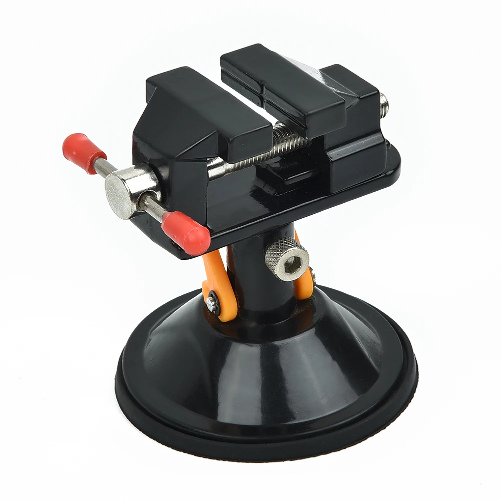 1pc Rotary Mini Bench Table Vise Lightweight Aluminum Bench Vice With Elastic Jaws For DIY Jewelry Making Electronic Repairs
1pc Rotary Mini Bench Table Vise Lightweight Aluminum Bench Vice With Elastic Jaws For DIY Jewelry Making Electronic Repairs