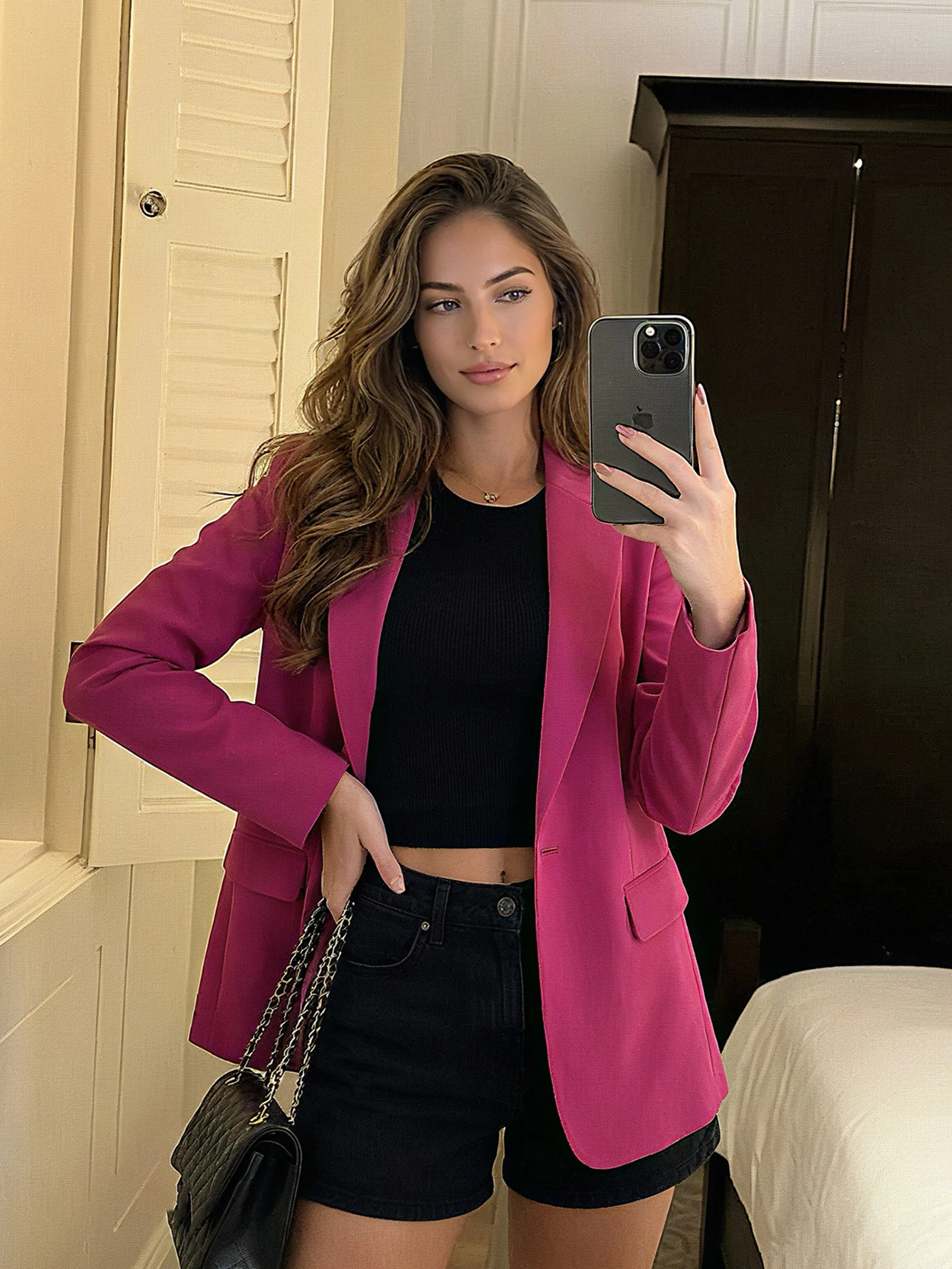 Spring2026CasualWaist-CinchingLooseTaperedBusinessStyleDailySuitJacketElegantOversizedFashionforWomen
Spring2026CasualWaist-CinchingLooseTaperedBusinessStyleDailySuitJacketElegantOversizedFashionforWomen