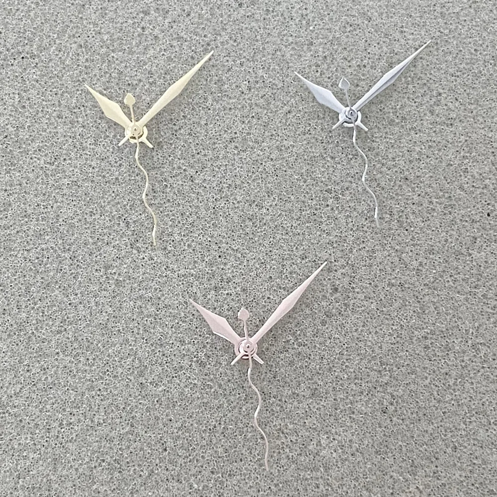 Swirl Wave Watch Hands - Gold/Silver/Rose Gold Non-Luminous for NH35 4R36 7S26 Movements
Swirl Wave Watch Hands - Gold/Silver/Rose Gold Non-Luminous for NH35 4R36 7S26 Movements