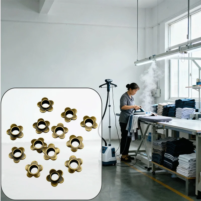85Pcs Bronze Flower Eyelets, for Canvas Shoe Repair, Scratch-Resistant, Durable Shoe Maintenance Parts
85Pcs Bronze Flower Eyelets, for Canvas Shoe Repair, Scratch-Resistant, Durable Shoe Maintenance Parts