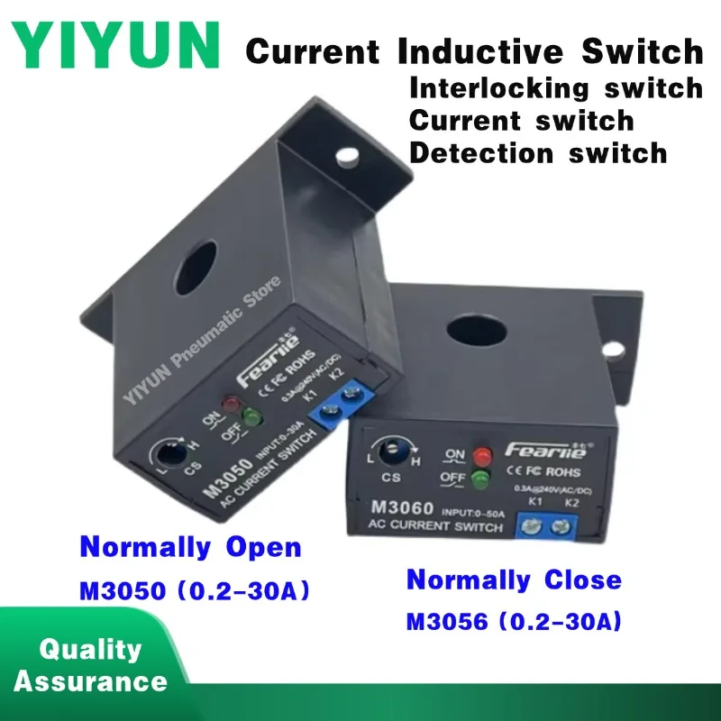 1pc M3005 M3010 M3050 M3056 M3060 M3066 M3070 M3076 M3080 M3086 Current Inductive Switch Interlocking Detection Switch
1pc M3005 M3010 M3050 M3056 M3060 M3066 M3070 M3076 M3080 M3086 Current Inductive Switch Interlocking Detection Switch