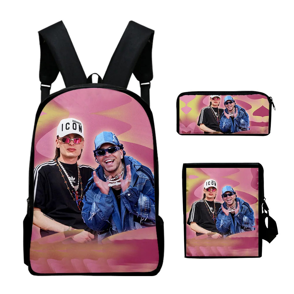 Ryan Castro Rapper Hip Hop Backpack 3 Pieces Sets Shoulder Bags Unisex Daypack Zipper Bag Unique Pencil Bag
Ryan Castro Rapper Hip Hop Backpack 3 Pieces Sets Shoulder Bags Unisex Daypack Zipper Bag Unique Pencil Bag