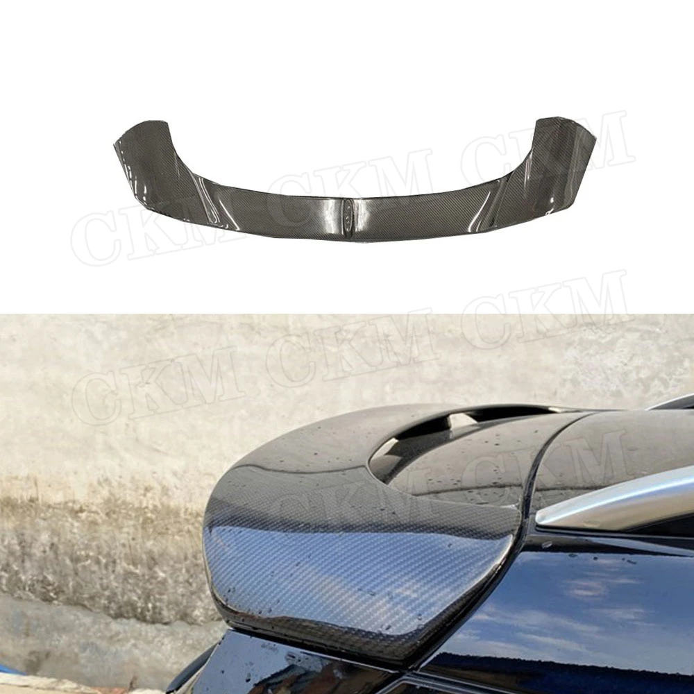 Dry Carbon Fiber /FRP Unpainted Material Rear Roof Spoiler for Mercedes Benz GLE Class W167 GLE53 AMG SUV 2020 UP Auto Styling 
Dry Carbon Fiber /FRP Unpainted Material Rear Roof Spoiler for Mercedes Benz GLE Class W167 GLE53 AMG SUV 2020 UP Auto Styling