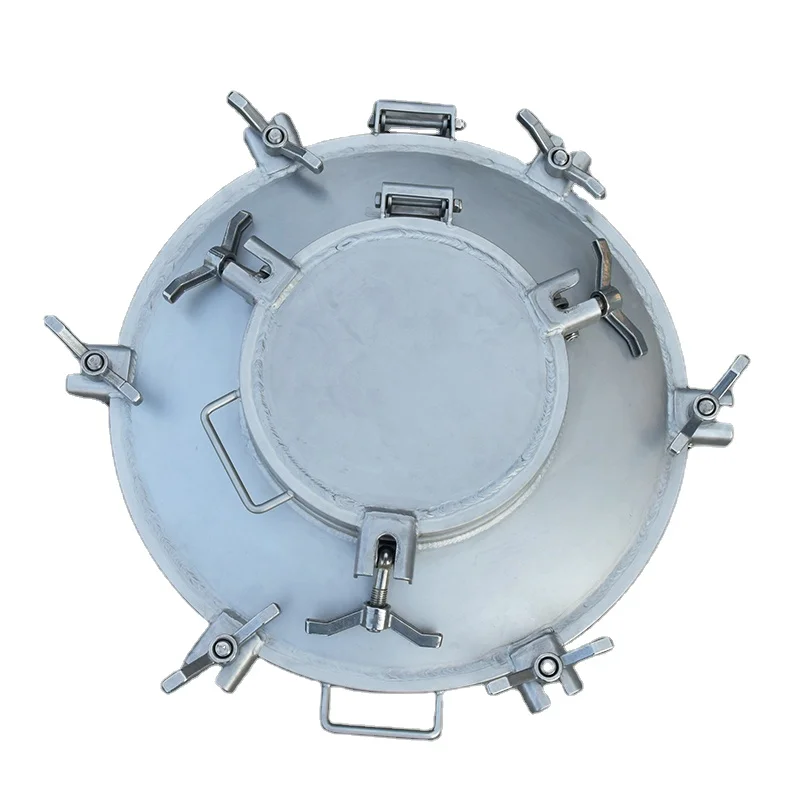 Round SS304 Stainless Steel Manhole Cover For Chemical Tanker Truck
Round SS304 Stainless Steel Manhole Cover For Chemical Tanker Truck