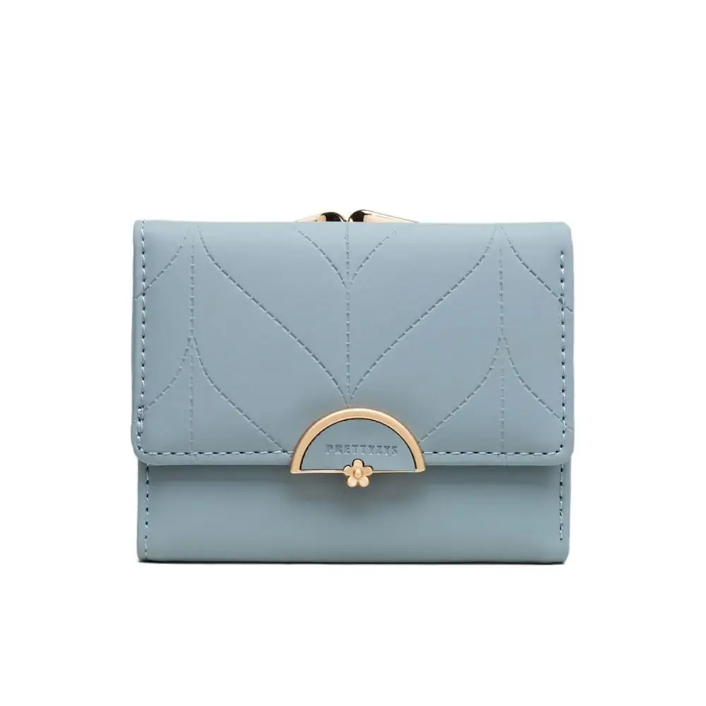 Portable PU Leather Short Wallet Multi-functional Hardware Buckle ID Card Holder Fold Coin Purse Japan Style
Portable PU Leather Short Wallet Multi-functional Hardware Buckle ID Card Holder Fold Coin Purse Japan Style