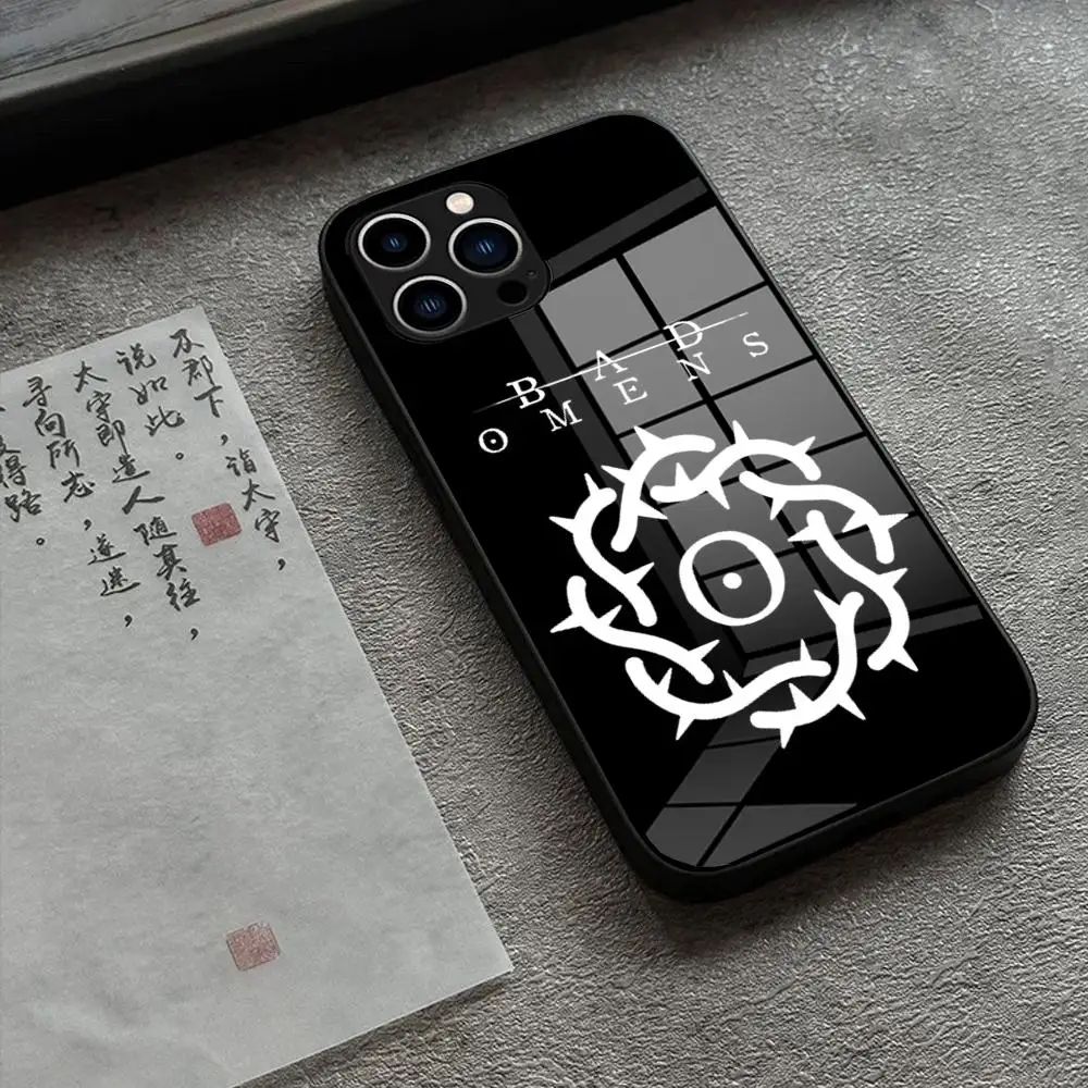 Music Bad Omens Phone Case Tempered Glass For IPhone 16 Promax 15 14 Pro 13 12 11 plus X XS XR phone case
Music Bad Omens Phone Case Tempered Glass For IPhone 16 Promax 15 14 Pro 13 12 11 plus X XS XR phone case