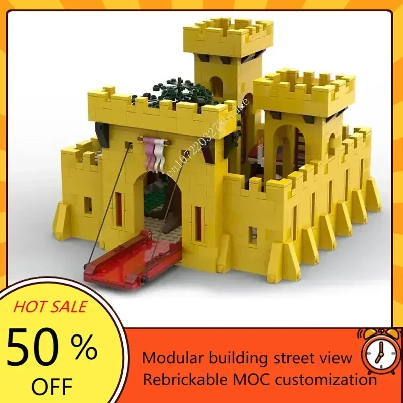1178 шт. Moc строительные блоки крепость модель желтый замок технические кирпичи DIY сборка строительные игрушки для детей подарок на праздник
1178 шт. Moc строительные блоки крепость модель желтый замок технические кирпичи DIY сборка строительные игрушки для детей подарок на праздник
