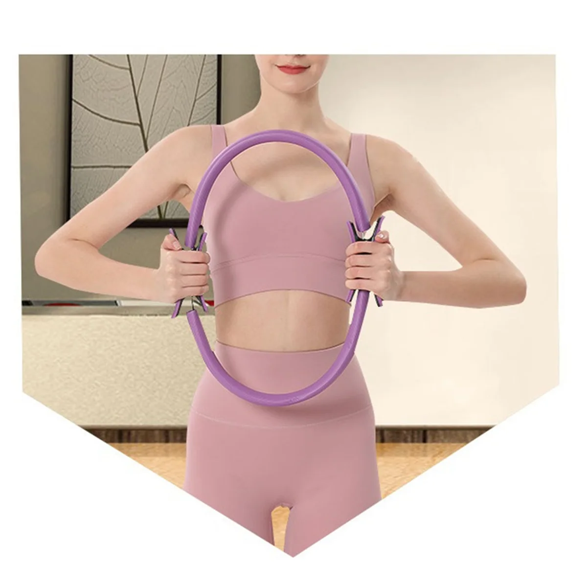 YOE-xPilates Yoga Circle Yoga Resistance Ring Magic Circle Open Back Circle Fitness Equipment
YOE-xPilates Yoga Circle Yoga Resistance Ring Magic Circle Open Back Circle Fitness Equipment