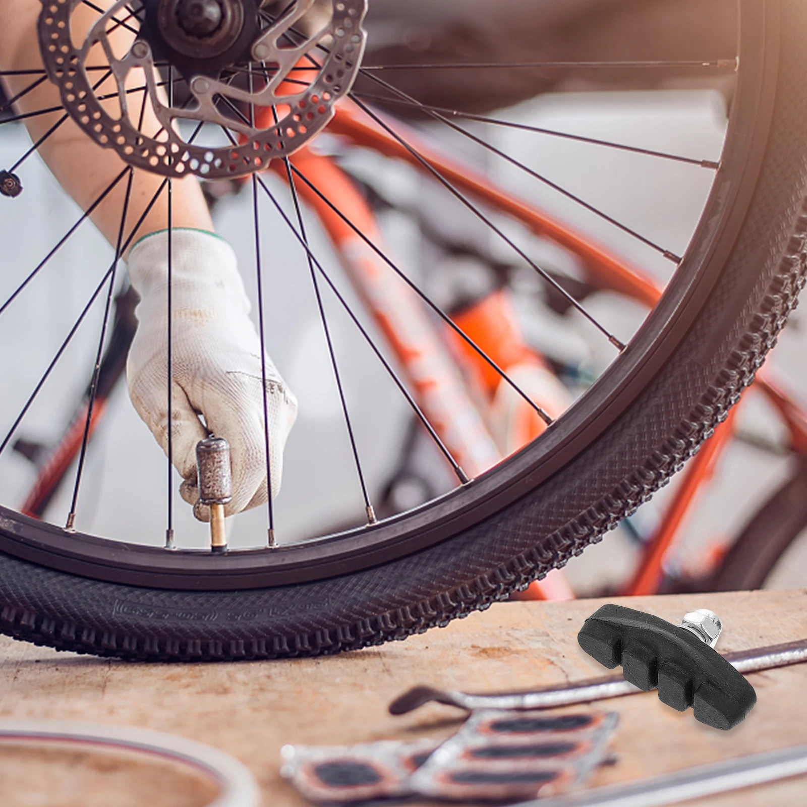 10 set Bike Brake Pads Caliper Cycling Accessories Rubber Metal Dual Compound High Performance Durable Slip Resistant Rain
10 set Bike Brake Pads Caliper Cycling Accessories Rubber Metal Dual Compound High Performance Durable Slip Resistant Rain