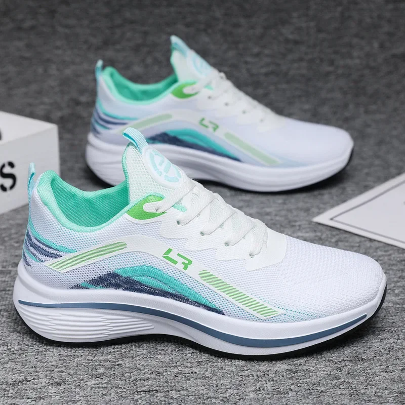 Men's Sports Shoes Men Casual Shoes Elastic High Wear-resistant Breathable Comfort Athletic Training Footwear Sneakers for Mens
Men's Sports Shoes Men Casual Shoes Elastic High Wear-resistant Breathable Comfort Athletic Training Footwear Sneakers for Mens