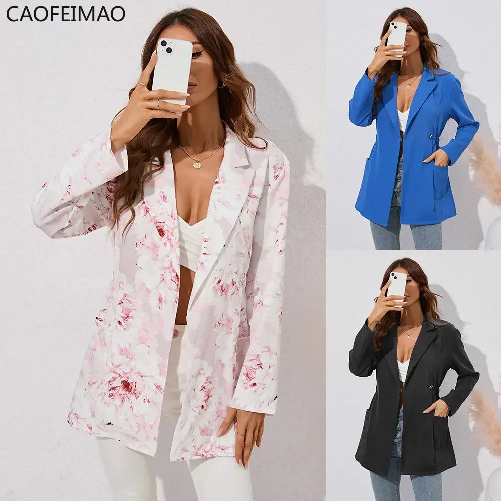 2023 Caofeimao Women Fashion Double Breasted Graffiti Print Blazers Coat Vintage Long Sleeve Pockets Female Women Clothing
2023 Caofeimao Women Fashion Double Breasted Graffiti Print Blazers Coat Vintage Long Sleeve Pockets Female Women Clothing