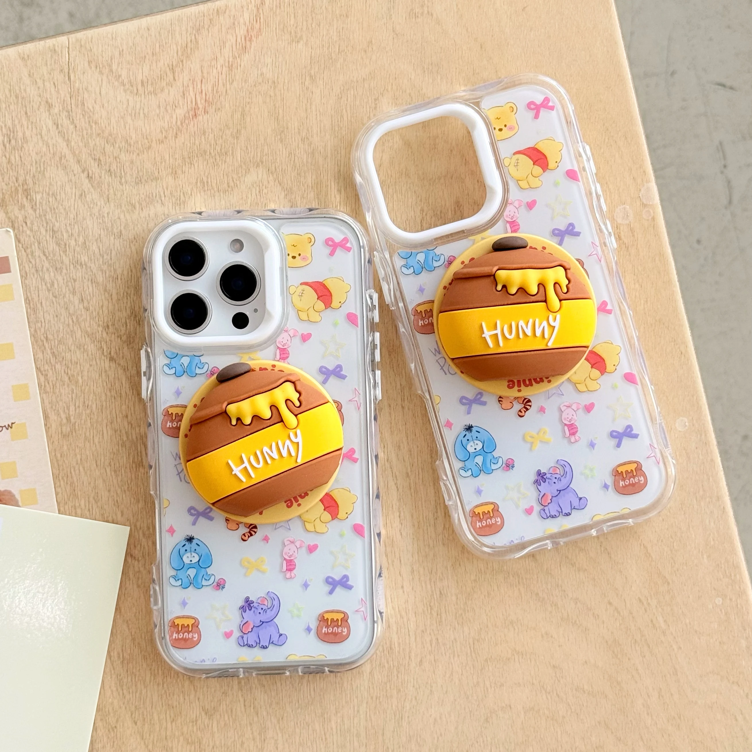 Super Cute Plump Honey Pot Shell Bracket Disney For Pooh Bear Preferred Gift High-Quality Phone Case For IPhone 16 14 15 ProMax
Super Cute Plump Honey Pot Shell Bracket Disney For Pooh Bear Preferred Gift High-Quality Phone Case For IPhone 16 14 15 ProMax