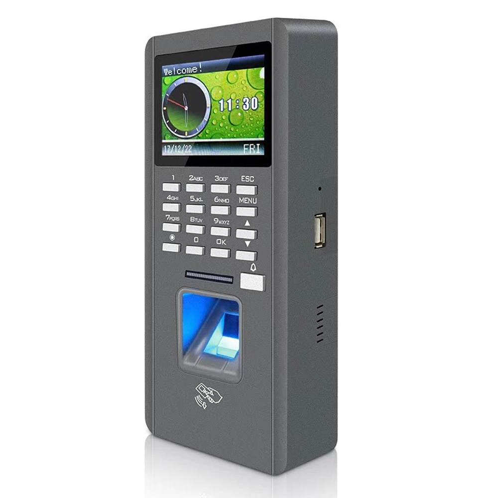 Fingerprint Access TCP/IP Access Controller ID Card Recognition FingerPrint Time Attendance Black
Fingerprint Access TCP/IP Access Controller ID Card Recognition FingerPrint Time Attendance Black