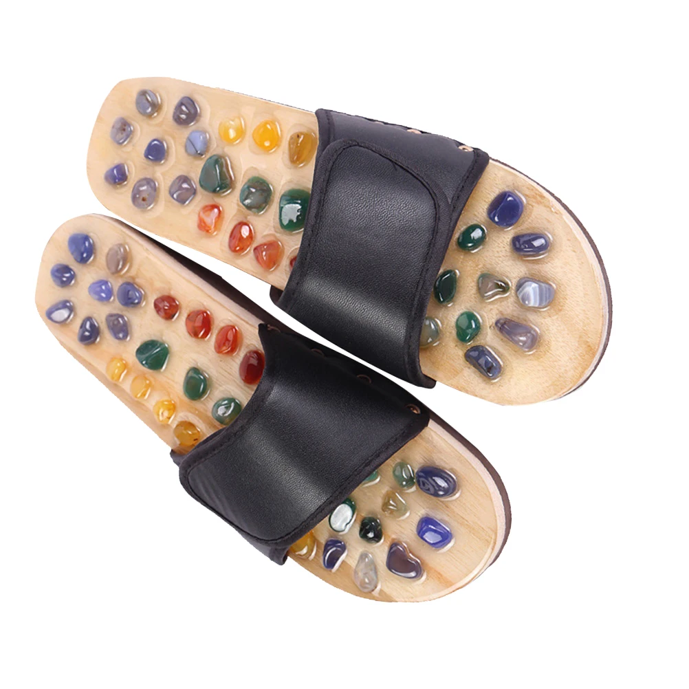 Massage Slippers Foot Health Shoes Agate Sandals Bamboo Acupoint Reflexology Pads Pain Relief Comfort
Massage Slippers Foot Health Shoes Agate Sandals Bamboo Acupoint Reflexology Pads Pain Relief Comfort
