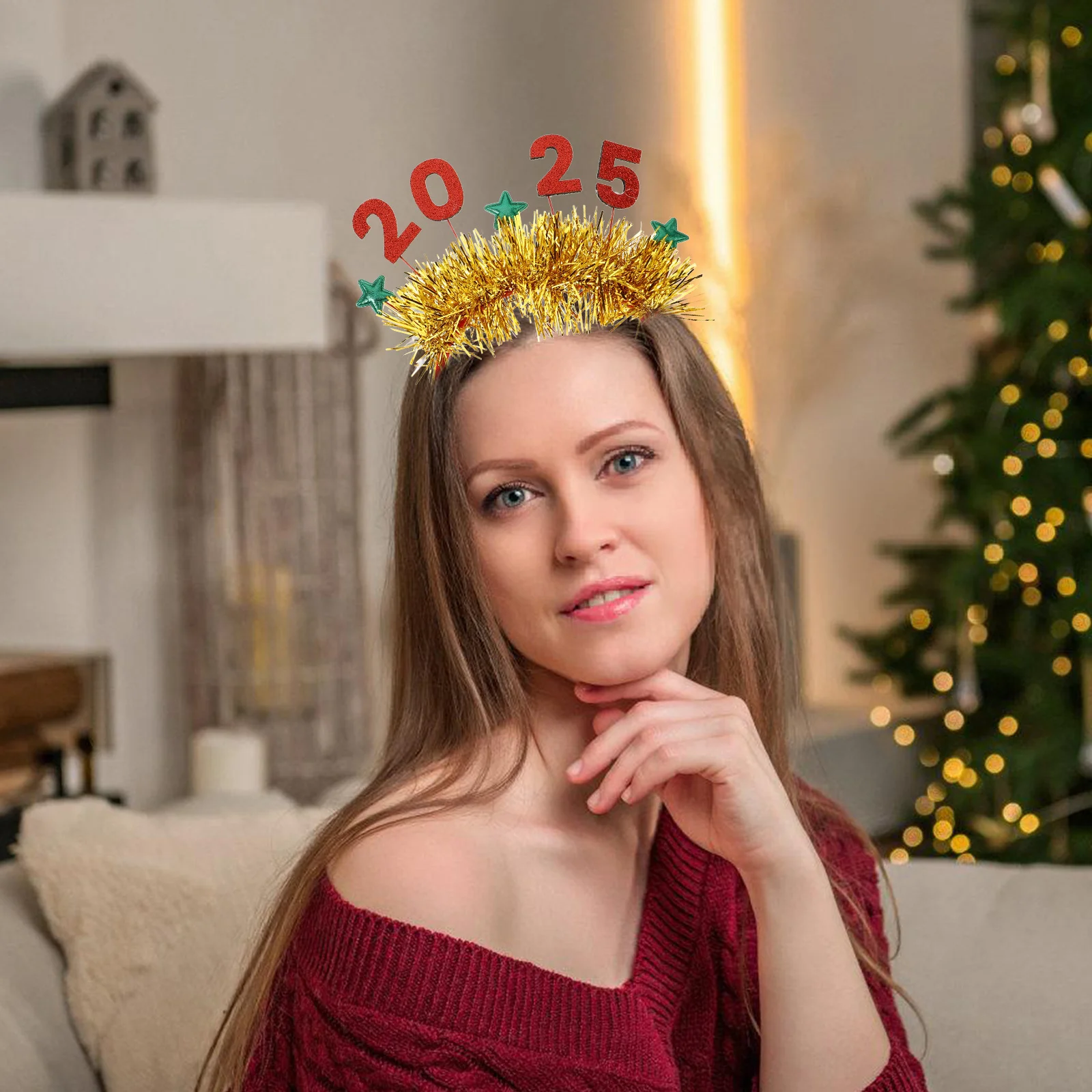 Red Headband 2025 New Year Eve Party Adult Headwear Star Design Hair Band Costume Carnival Masquerade Photo Booth Prop
Red Headband 2025 New Year Eve Party Adult Headwear Star Design Hair Band Costume Carnival Masquerade Photo Booth Prop