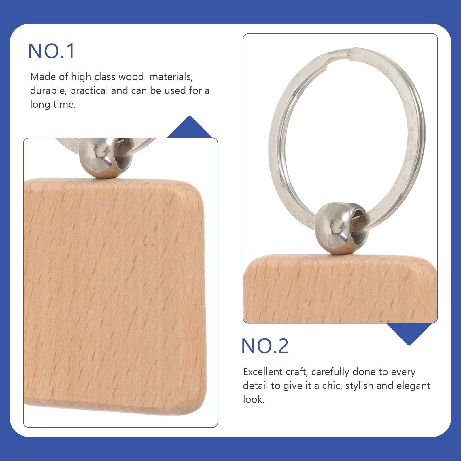 5 Pcs Keychain Material Blank Keychains Wood Wooden Blanks Keyrings for Craft Tags Crafts
5 Pcs Keychain Material Blank Keychains Wood Wooden Blanks Keyrings for Craft Tags Crafts