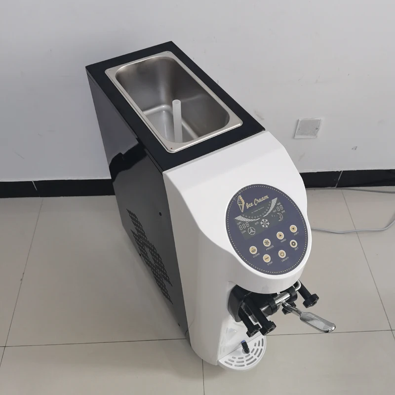 Commercial Ice Cream Machine Ice Cream Maker Stainless Steel Cylinder LED Panel Auto Clean Pre-cooling For Restaurant
Commercial Ice Cream Machine Ice Cream Maker Stainless Steel Cylinder LED Panel Auto Clean Pre-cooling For Restaurant
