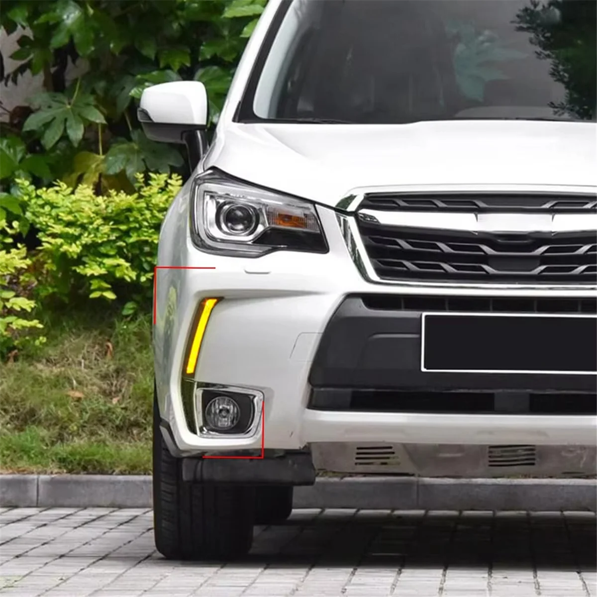 Daytime Running Light for Subaru Forester 2013-2018 Accessories DRL Fog Lamp Turn Signal Lamps ,White and Yellow
Daytime Running Light for Subaru Forester 2013-2018 Accessories DRL Fog Lamp Turn Signal Lamps ,White and Yellow