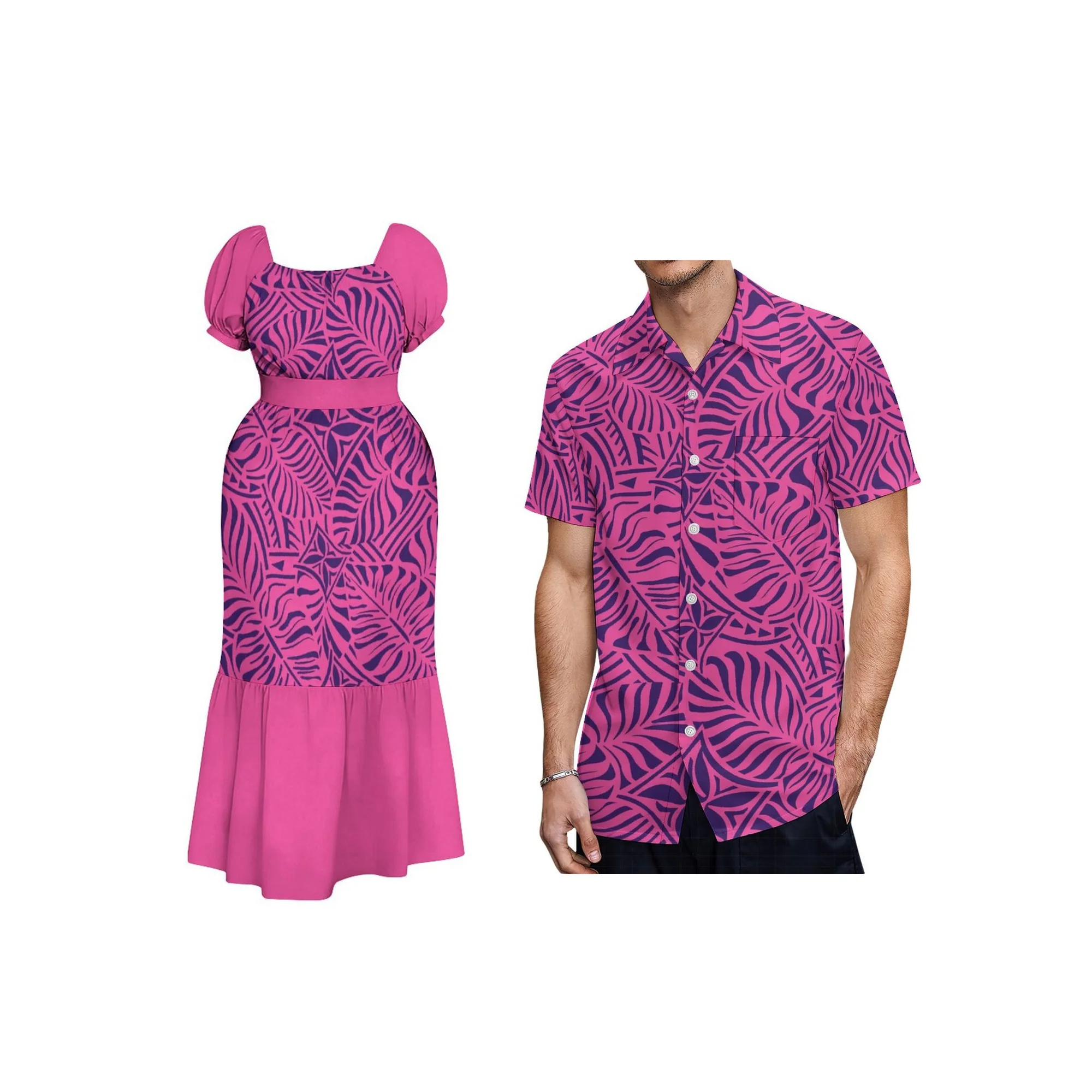 New Custom Polynesian Print Women Fashion Square Puff Sleeve Dress Square Neck Lace-up Resort Breathable Wear Dress
New Custom Polynesian Print Women Fashion Square Puff Sleeve Dress Square Neck Lace-up Resort Breathable Wear Dress
