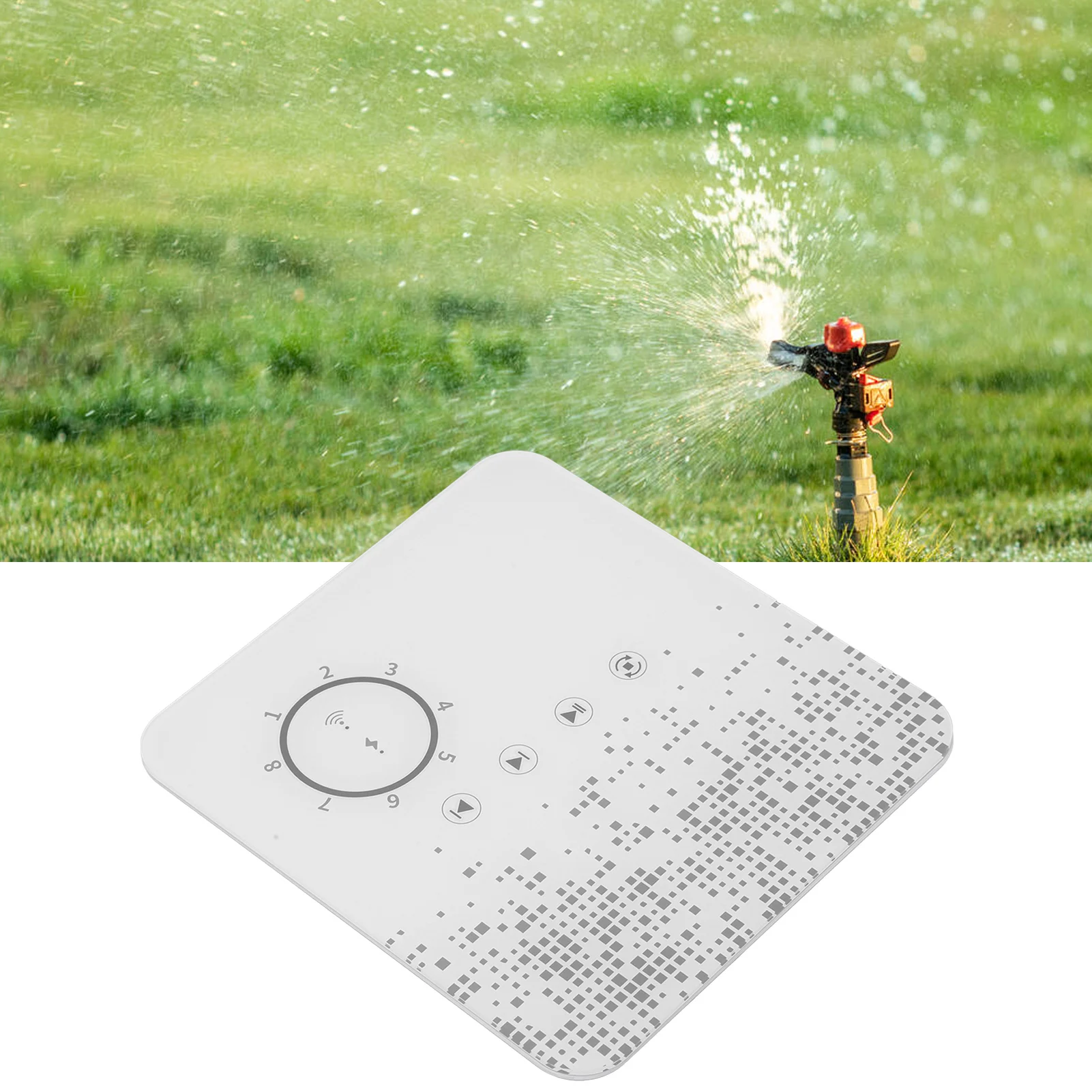 ZK40 8 Zones Smart WiFi Sprinkler Controller Timing for Google Assistant for TUYA AC 24V 50/60HZ
ZK40 8 Zones Smart WiFi Sprinkler Controller Timing for Google Assistant for TUYA AC 24V 50/60HZ