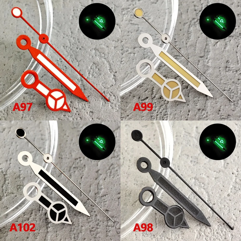 8.5*12*12.5mm Green Luminous Watch Hands For NH3 Series 34 35 36 Automatic Movement Pointer Watch Accessory Needle Set
8.5*12*12.5mm Green Luminous Watch Hands For NH3 Series 34 35 36 Automatic Movement Pointer Watch Accessory Needle Set