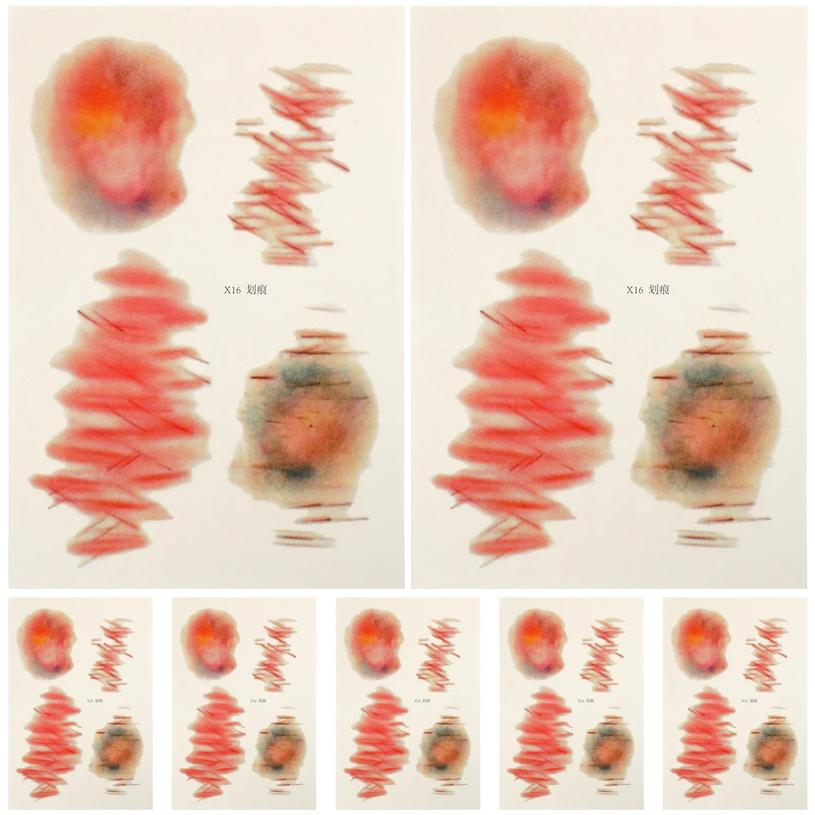 Realistic Bruise Scar Stickers Fake Wound Decals For Halloween Pranks Kids Party Supplies April Fools Day Decor Temporary
Realistic Bruise Scar Stickers Fake Wound Decals For Halloween Pranks Kids Party Supplies April Fools Day Decor Temporary