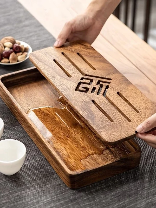 Simple Home Use Walnut Tea Tray Dry Pounding Board Wood Tea Pot Tray Rectangular New Chinese Sle Tea Serving Tray
Simple Home Use Walnut Tea Tray Dry Pounding Board Wood Tea Pot Tray Rectangular New Chinese Sle Tea Serving Tray